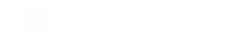 logo ebooks University of Belgrade, Faculty of Transport and Traffic Engineering