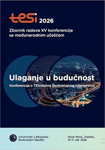 Konferencija TESi 2026, tehnike saobraćajnog inženjestva